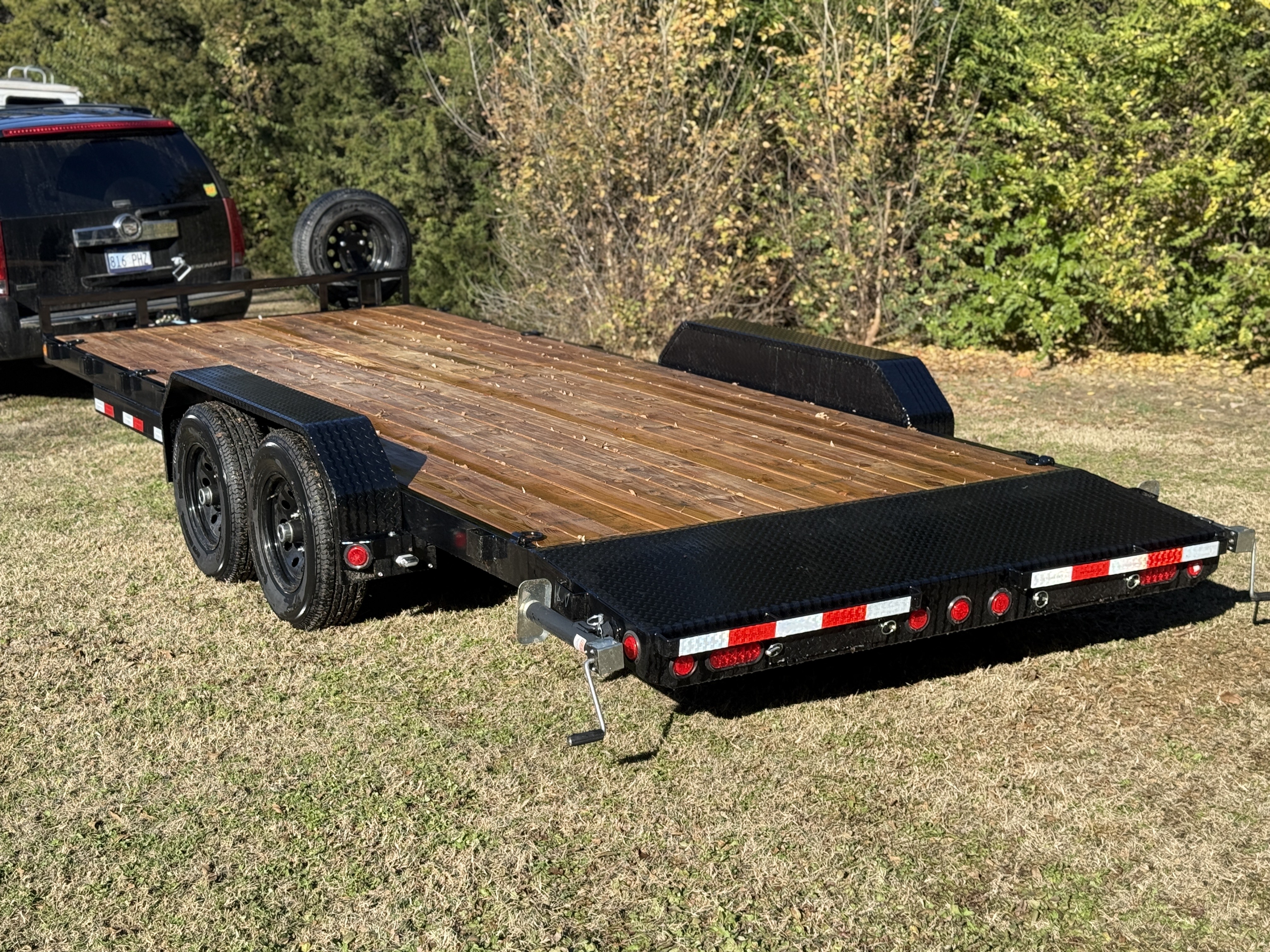 Car hauler and equipment trailer rental available in Hutchinson Kansas