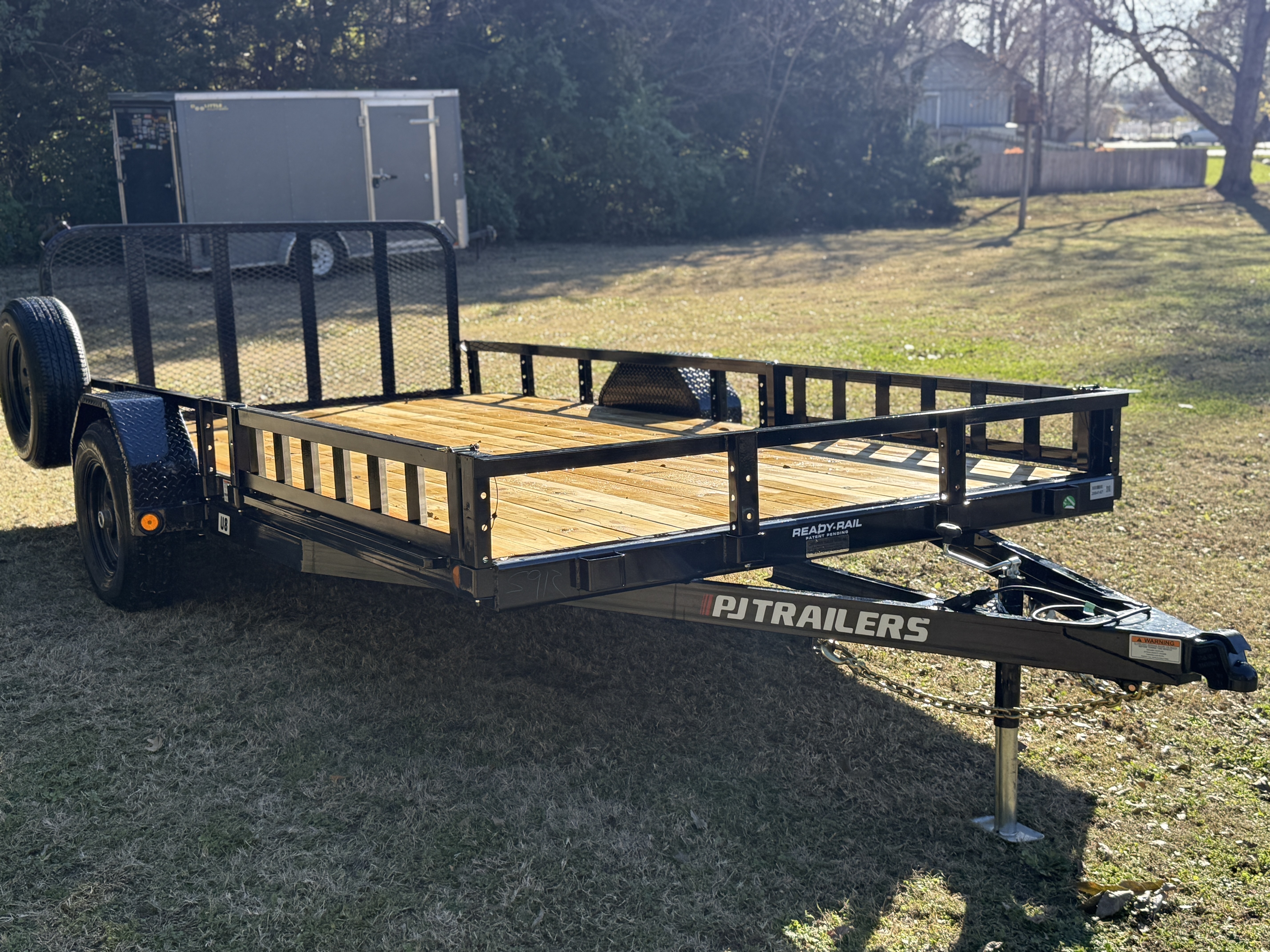 PJ utility trailer for general hauling and transport rental Hutchinson